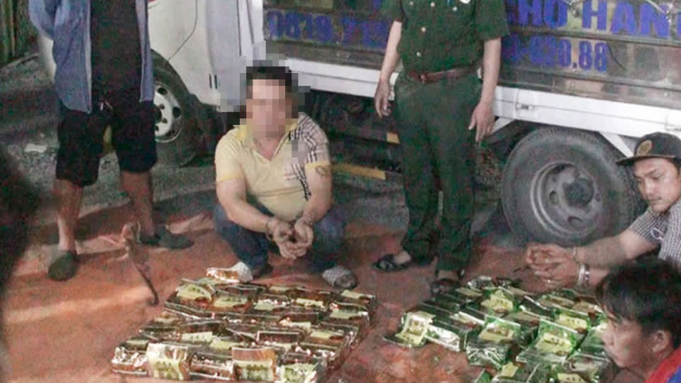 从柬埔寨跨境贩毒近50公斤，一名男子被捕！