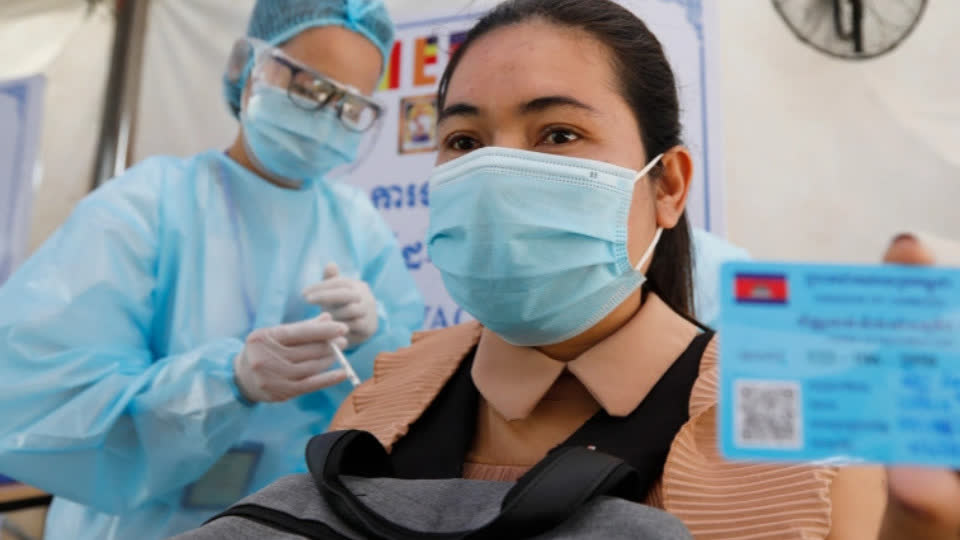 柬埔寨新冠疫苗接种率位列东盟第三！