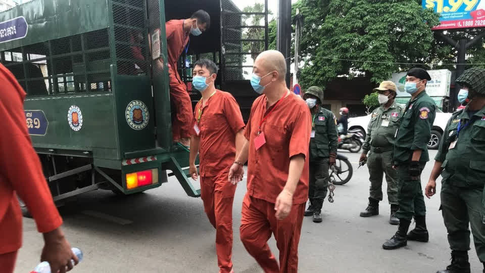 柬埔寨6名中国男子涉毒70公斤，被判无期徒刑！