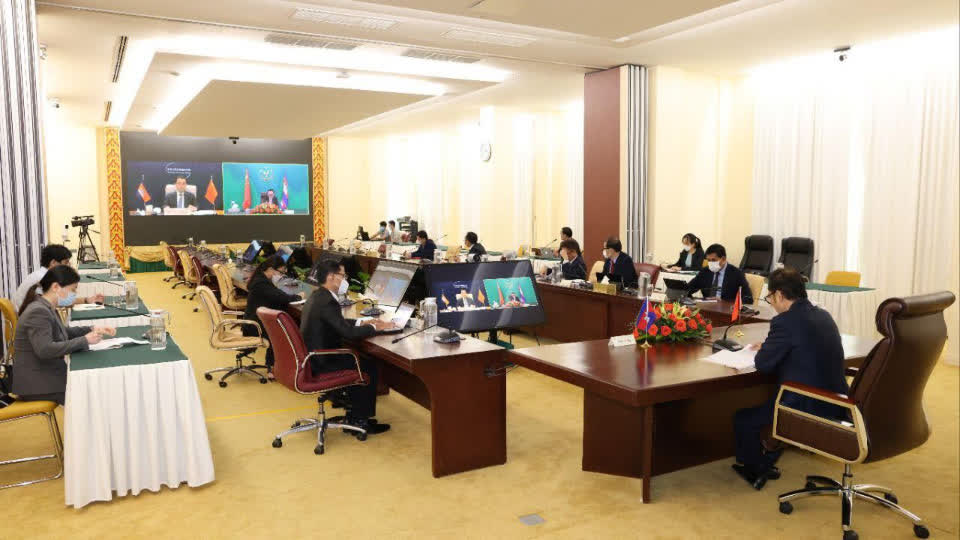 柬埔寨和中国举行柬中政府间协调委员会秘书长会议