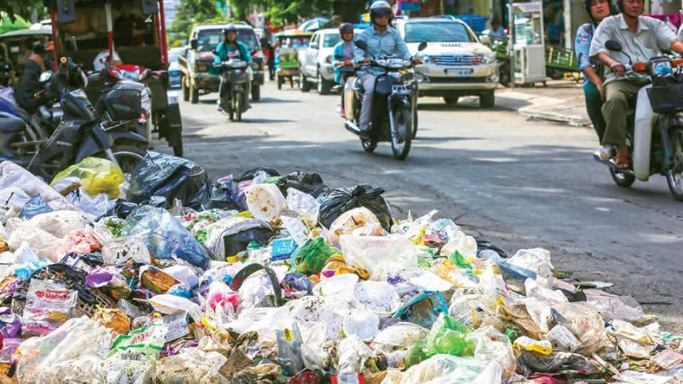 金边市政府：乱丢垃圾者将被罚款！