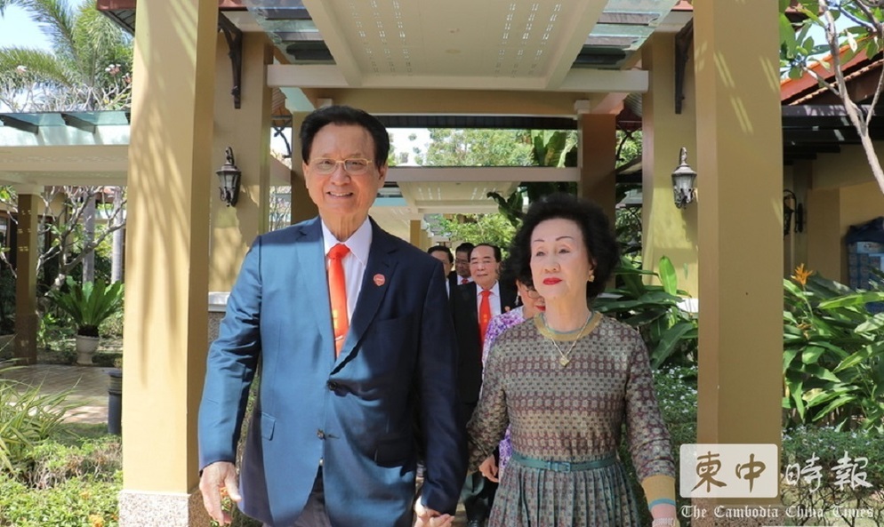 洪森总理致函感谢刘明勤阁下和夫人杨丹葡公爵 捐款100万美元支持国家扫雷事业