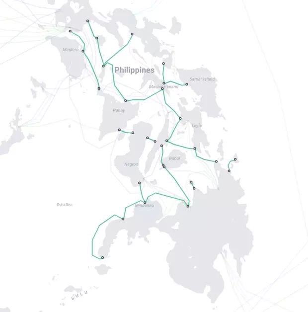 PDSCN海底电缆网络在菲律宾全面投运