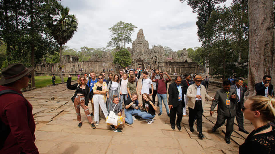 旅游部：今年柬埔寨将可吸引100万外国游客人次！